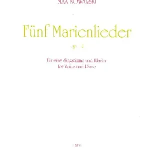 Knallerangebot 5 Marienlieder op.12