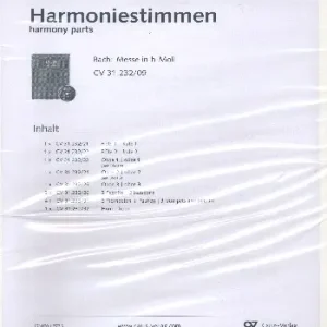 Messe h-Moll BWV 232 Direkt Vom Hersteller