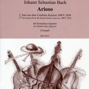 Arioso BWV1056 für 4 Kontrabässe Direktkauf