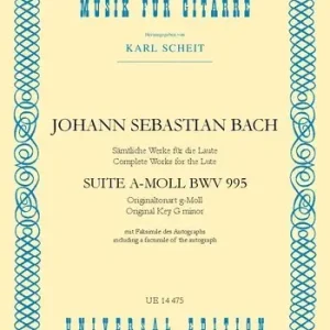 Rabatt Suite a-Moll BWV995