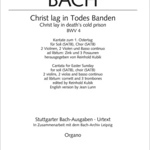 Solange Der Vorrat Reicht Christ lag in Todesbanden