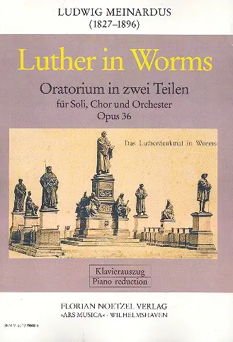 Luther in Worms op.36 für Soli, gem Chor Gratis Versand