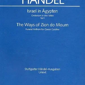 Bestpreis Israel in Ägypten HWV54 (Version1739)