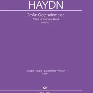 Große Orgelsolo-Messe Es-Dur Hob.XXII:4 Garantierte Lieferung