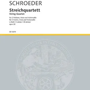 Rabatt Streichquartett c-Moll op. 26