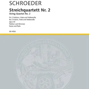 Top-Seller Streichquartett Nr. 2 op. 32
