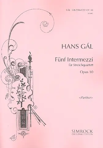 5 Intermezzi op.10 Gratis Versand