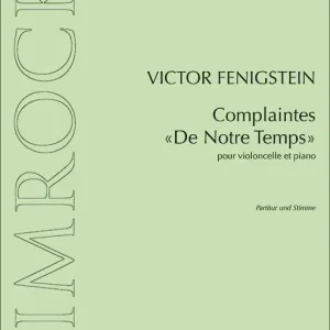 Fenigstein, Viktor - Complaintes De Notre Temps Günstig