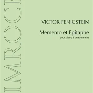 Solange Der Vorrat Reicht Fenigstein, Viktor - Memento et Epitaphe