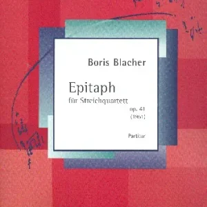 Geprüft Epitaph op.41