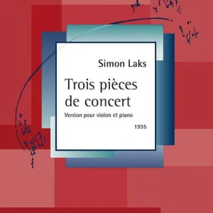Jetzt Bestellen M-2025-2310-0 Simon Laks, Trois pièces de concert