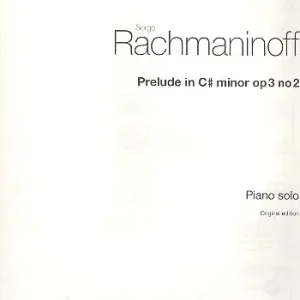 Mega-Angebot Prelude cis-Moll op. 3/2