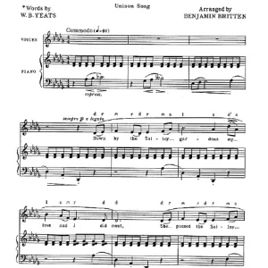 The Salley Gardens Begrenztes Angebot