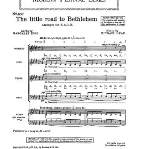 The little road to Bethlehem Neu