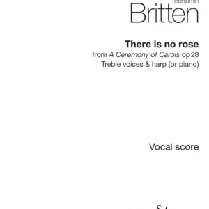 There is no Rose from "A Ceremony of Carols op. 28" Highlight