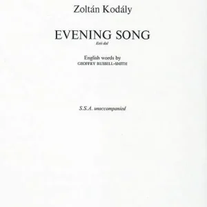 Evening Song Nr. 817 Beliebt