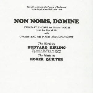 Expressversand Non Nobis, Domine