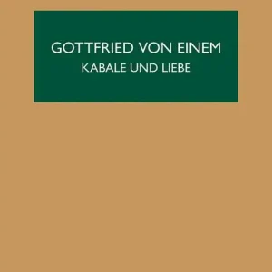 Kabale und Liebe op. 44 HPS 906 Expressversand