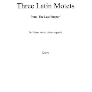Birtwistle, Sir Harrison Paul: The Last Supper Schneller Versand