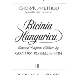 Choral Method Band 11/3 Nur Heute