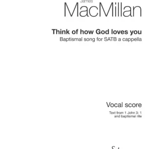 Think of how God loves You Gratis Versand