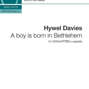 Kostenloser Versand Davies, Hywel: A boy is born in Bethlehem