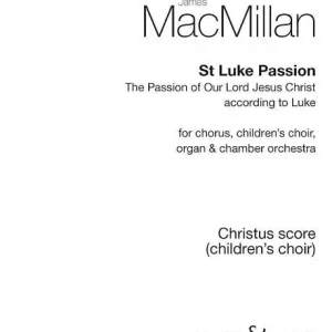 St. Luke Passion Neu