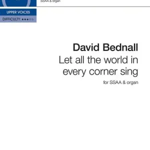 Bednall, David: Let all the world in every corner sing Sonderangebot