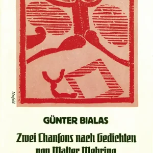 2 Chansons nach Gedichten von Walter Mehring Neue Ware