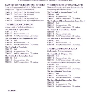 The first Book of Soprano Solos vol.1 Top-Seller