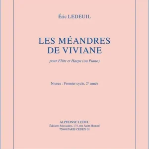 Les méandres de Viviane pour flute Sale