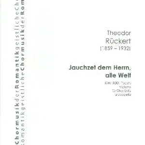 Jauchzet dem Herrn alle Welt Günstig