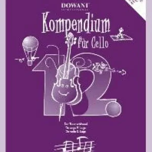 Preiswert Kompendium für Violoncello Band 12 (+2 CD's)