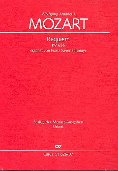 Requiem d-Moll KV626 Preisreduziert