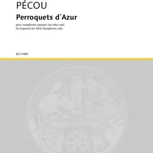 Perroquets d'Azur pour saxophone Knallerangebot