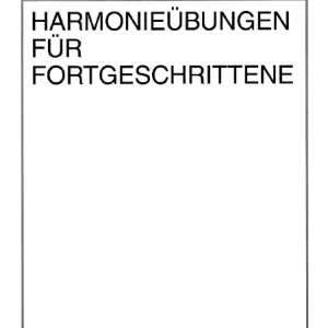 Harmonieübungen für Fortgeschrittene Teil 2 Super-Preis