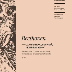 Finale Aktion Ah perfido - Per pietà non dirmi addio op.65