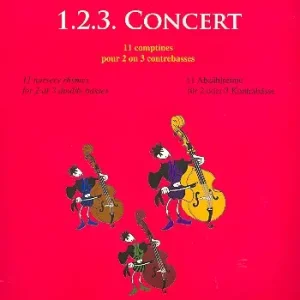 Kracherpreis 1.2.3. concert (+CD) pour 2 -3 contrebasses