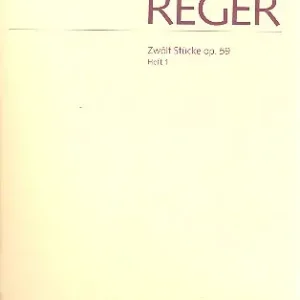 Zwölf Stücke op.59 Band 1 (Nr.1-6) Direkt Vom Hersteller
