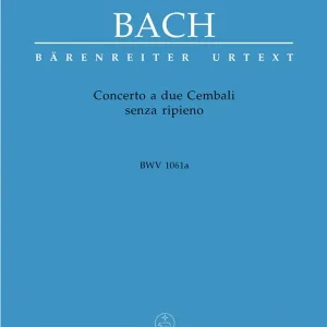 Concerto a due cembali senza ripieno BWV1061a Online Kaufen