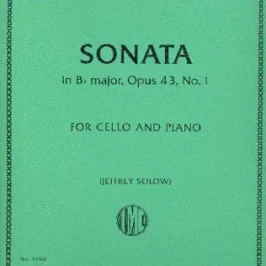 Günstig Sonata in Bb Major op.43,1