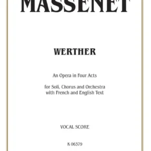 Beliebt Werther vocal score (fr/en)