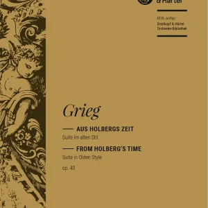 Aus Holbergs Zeit op.40 Nur Für Kurze Zeit