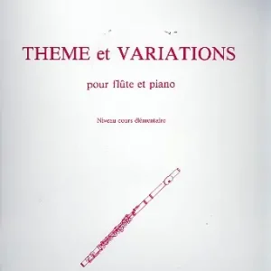 Thème et variations pour flute Kostenloser Versand