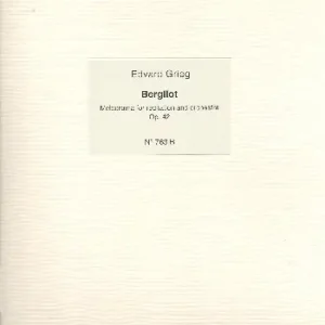 Bergliot op.42 Schnäppchen