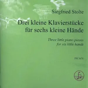 3 kleine Klavierstücke für 6 kleine Hände Ausverkauf