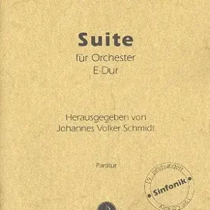 Kostenfreie Lieferung Suite E-Dur für Orchester