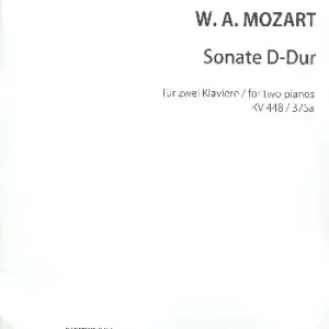 Begrenztes Angebot Sonate D-Dur KV448 (375a)