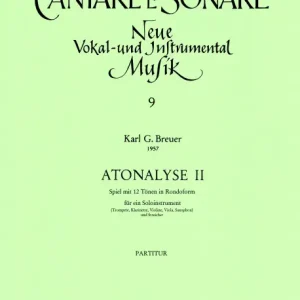 Breuer, Karl Günther Atonalyse Nr. 2 Nur Heute