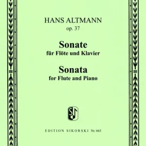 Altmann, Hans Sonate Direktkauf
